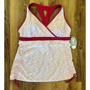 Lucy Wade In‎ Out, Women’s Water Tank Top Size XL Fuchsia Pink Paddleboard NWT